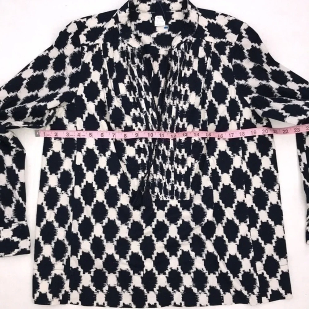 J. Crew V Neck Blouse